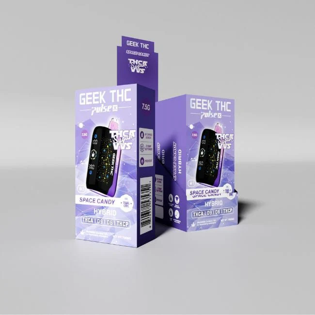 Geek THC Pulse X THCA Sugar VVS Blend Disposable 7.5g Geek THC Pulse X THCA Sugar VVS Blend Disposable 7.5g