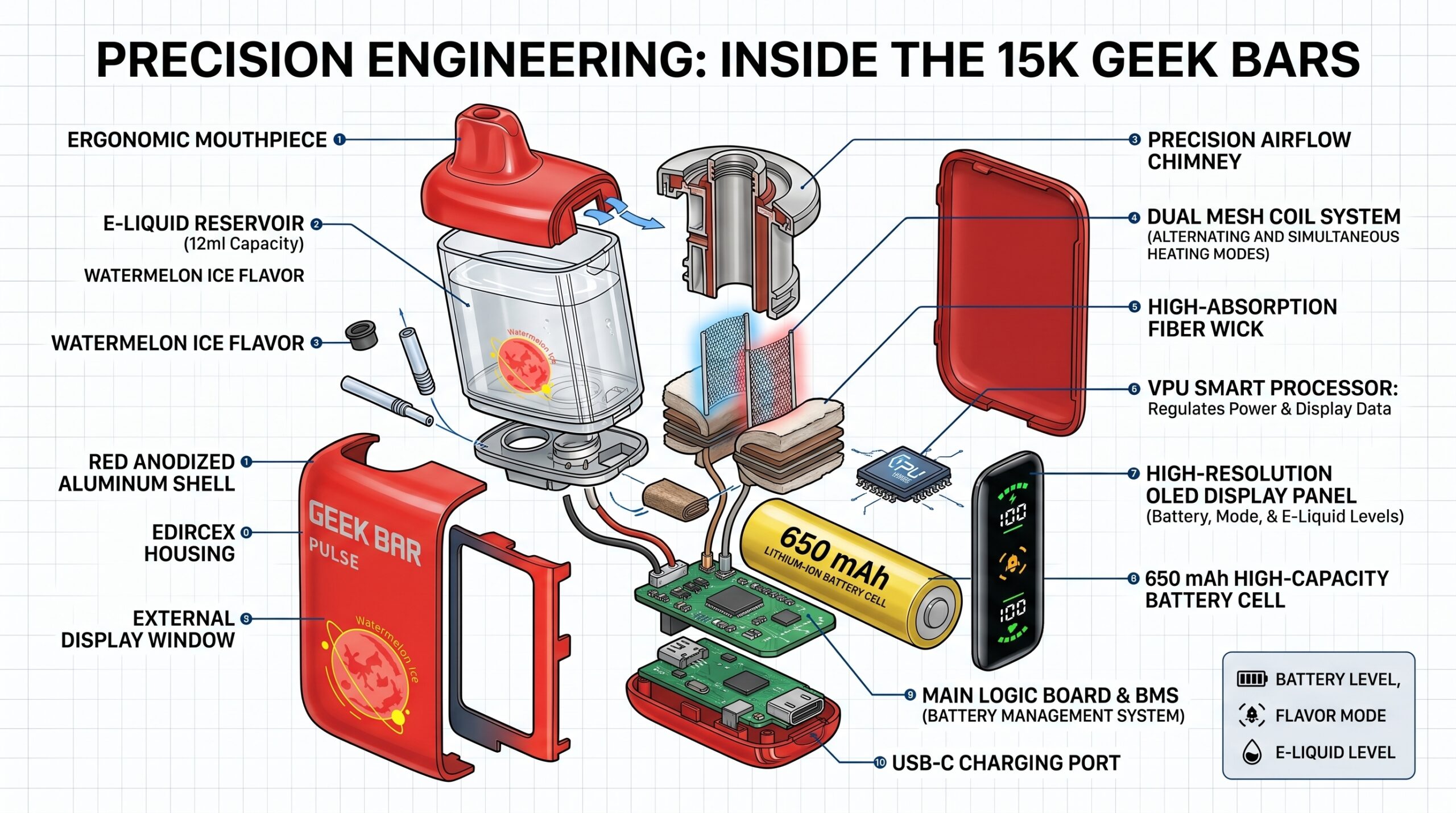 15k Geek Bars